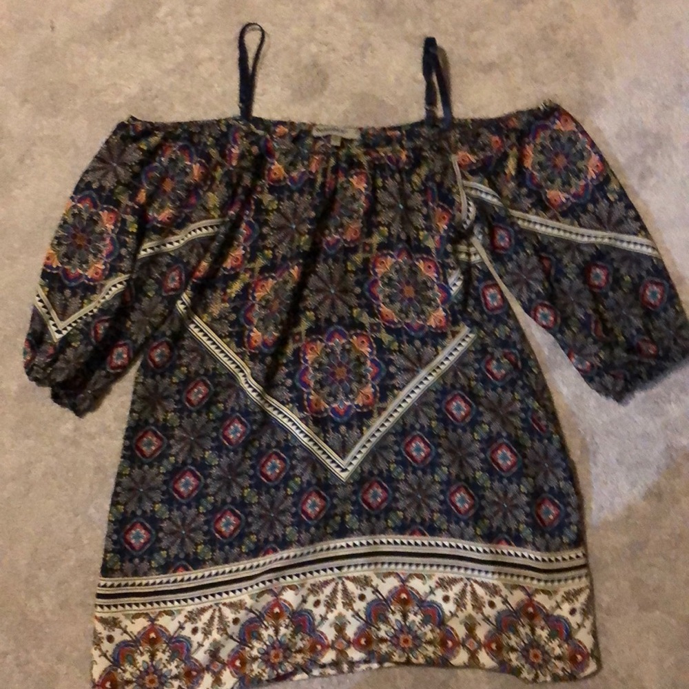 Off the shoulder dress